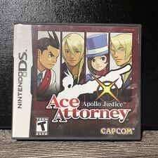 Ace Attorney Apollo Justice box art for Nintendo DS